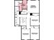 Second-floor layout showcasing bedrooms, bathrooms, and laundry at 8648 Farrier Dr., Myrtle Beach, SC 29588
