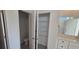 Bathroom boasts a convenient water closet and a linen closet with adjustable shelving at 8652 Farrier Dr., Myrtle Beach, SC 29588