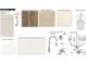 Display of building materials; cabinets, flooring, carpet, tile, counter, plumbing, and lighting at 8663 Farrier Dr., Myrtle Beach, SC 29588