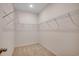 Spacious walk-in closet with wire shelving for optimal storage and organization at 8667 Farrier Dr., Myrtle Beach, SC 29588
