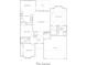 Garnet floor plan showcasing layout of bedrooms, kitchen, great room, and garage, ideal for visualizing the home's flow at 910 Padgett Lane, Conway, SC 29526