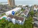 Aerial view of the condo, highlighting its prime location near beaches, ocean and popular attractions at 9581 Shore Dr. # 132, Myrtle Beach, SC 29572