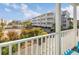Balcony view of the community offering views of the amenities and manicured landscaping at 9581 Shore Dr. # 132, Myrtle Beach, SC 29572