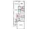 Layout featuring a great room, primary bedroom, kitchen, breakfast room, and a two car garage at 4009 Braid Ct., Myrtle Beach, SC 29588