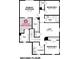 Second floor layout showcasing a primary bedroom, two additional bedrooms, a loft, and laundry area at 4009 Braid Ct., Myrtle Beach, SC 29588