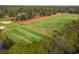Scenic aerial view of the golf course highlighting the immaculate greens and practice areas at 3034 Oak Grove Bend # 34 Ar, Murrells Inlet, SC 29576