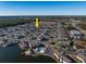 Wide aerial view of community and surrounding area at 2257 Essex Dr. # E, Surfside Beach, SC 29575