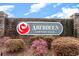 The distinguished entrance sign for Aberdeen Country Club, surrounded by colorful flowers and shrubs at 603 Bucks Trail, Longs, SC 29568
