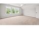 Light and airy bedroom with a large window offering backyard views at 805 Comanders Island Rd., Georgetown, SC 29440