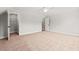 Bedroom featuring a ceiling fan and adjacent closet and door at 805 Comanders Island Rd., Georgetown, SC 29440