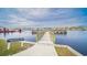 Community dock with waterfront access for owners and guests; enjoy scenic views and waterfront activities at 1010 Club House Dr., North Myrtle Beach, SC 29582
