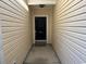 A welcoming entrance with the house number above the door at 1060 Fairway Ln. # 1060, Conway, SC 29526