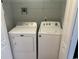 Laundry room including a Maytag washer and a Whirlpool dryer at 1060 Fairway Ln. # 1060, Conway, SC 29526