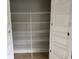 Spacious pantry with adjustable wire shelving for optimal storage at 1060 Fairway Ln. # 1060, Conway, SC 29526