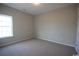 Well-lit bedroom featuring neutral-toned carpeting at 2815 Rivolet Dr., Conway, SC 29526