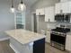 Kitchen with granite counters, stainless appliances, and a large pantry at 1006 Cuttino St., Georgetown, SC 29440