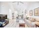 Spacious layout with a seamless flow from the living room to the kitchen and dining area at 601 Hillside Dr. N # 4133, North Myrtle Beach, SC 29582