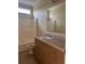 Standard bathroom with a shower-tub combo, vanity, and neutral tile at 1237 Spring Garden Rd., Conway, SC 29526