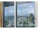Enjoy ocean views from the balcony, complete with seating and sliding glass doors for indoor-outdoor living at 2301 S Ocean Blvd. # 1408, North Myrtle Beach, SC 29582