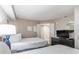 Spacious bedroom with two queen beds, dresser, and neutral tones at 2301 S Ocean Blvd. # 1408, North Myrtle Beach, SC 29582