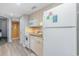 Efficient kitchen features modern appliances and ample cabinet space at 2301 S Ocean Blvd. # 1408, North Myrtle Beach, SC 29582
