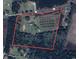 Aerial view showing a home, large lot, and nearby road at 4575 Saints Delight Rd., Georgetown, SC 29440