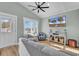 Spacious living area with large windows, comfy seating and hardwood floors at 6001 - 1778 S Kings Hwy., Myrtle Beach, SC 29575