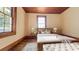 Bedroom with wood ceiling, natural light, and calming decor at 2110 4Th Ave., Conway, SC 29527
