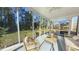Bright sunroom with floor-to-ceiling windows offering views of the backyard at 2110 4Th Ave., Conway, SC 29527