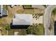 An aerial view shows a house, driveway and yard surrounded by standing water from flooding at 302A 32Nd Ave. N, North Myrtle Beach, SC 29582