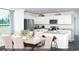 Open-concept kitchen with island seating and a dining area perfect for entertaining at 109 Arrow Wood Dr, Conway, SC 29526