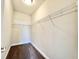 Walk-in closet with carpet flooring, offering organized storage with installed wire shelving at 4963 Old Highway 90, Conway, SC 29526