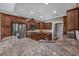 Kitchen featuring granite countertops, stainless steel appliances, and custom cabinetry at 2207 Wood Stork Dr., Conway, SC 29526
