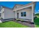 Charming front porch with manicured landscaping adding to the home's curb appeal at 2682 Hugo Rd., Conway, SC 29527