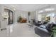 Elegant foyer with tile floors, high ceilings, and grand chandelier at 3788 Waterford Dr., Myrtle Beach, SC 29577