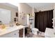 Bathroom featuring a vanity, and tiled shower at 568 Affinity Dr., Myrtle Beach, SC 29588