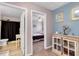 Hallway leading to bedrooms and bathroom at 568 Affinity Dr., Myrtle Beach, SC 29588