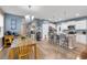 Well-appointed kitchen and dining area with stainless steel appliances and granite countertops at 568 Affinity Dr., Myrtle Beach, SC 29588