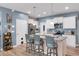 Beautiful kitchen featuring a large island, stainless steel appliances, and ample counter space at 568 Affinity Dr., Myrtle Beach, SC 29588