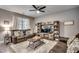 Relaxing living room with a fireplace and built-in shelving at 570 Flowering Branch Ave., Little River, SC 29566