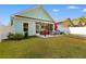 Charming backyard with a fenced-in area, patio, and a well-maintained lawn at 1604 Carsens Ferry Dr., Conway, SC 29526