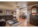 Open-concept living area with a cozy layout and seamless flow to other parts of the home at 538 Calhoun Dr., Murrells Inlet, SC 29576