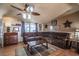 Comfortable living room with ample seating, stylish decor, and inviting natural light, making it warm and welcoming at 538 Calhoun Dr., Murrells Inlet, SC 29576