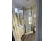 Bathroom with a walk-in shower and modern fixtures at 5601 N Ocean Blvd. # E-316, Myrtle Beach, SC 29577