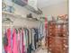Walk-in closet with ample storage space and clothing racks, alongside a chest of drawers at 830 San Marco Ct. # C, Myrtle Beach, SC 29579
