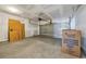 An unfinished two car garage ready for parking and storage at 432 Hallie Martin Rd., Conway, SC 29527
