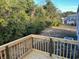 Wooden deck provides backyard access at 1412 Seagull Blvd., North Myrtle Beach, SC 29582