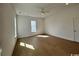 Bright living room featuring hardwood floors, recessed lights, and a ceiling fan at 718 Macon Alley, Myrtle Beach, SC 29588