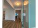 Entryway with a view into the home's open floor plan and a light-blue door at 734 Macon Alley, Myrtle Beach, SC 29588