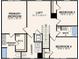 Upstairs floor plan featuring main bedroom, loft, two additional bedrooms and a laundry room at 1008 Maple View Rd., Supply, SC 28462